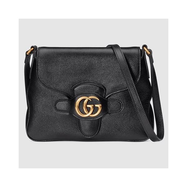 GUCCI 구찌 더블 G 디테일의 스몰 메신저백 black 648934 1U10T 1000-레플리카 사이트 쇼핑몰 RSMALL