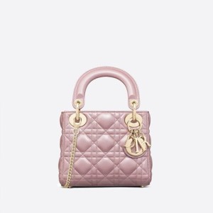디올 LADY 미니백 pink M0505ONGE_M83P