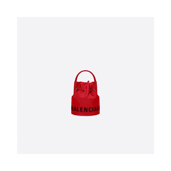 [Premium] BALENCIAGA 발렌시아가 WHEEL XS 버킷백 red 619458H854N6460-레플리카 사이트 쇼핑몰 RSMALL