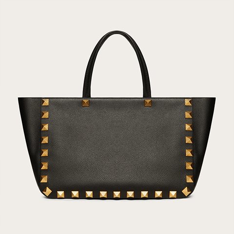 [Premium] VALENTINO 발렌티노 ROMAN STUD 쇼퍼백 black VW2B0I66UKI0NO