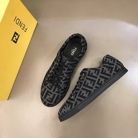 [240~295]펜디 블랙 테크니컬 패브릭 로우탑