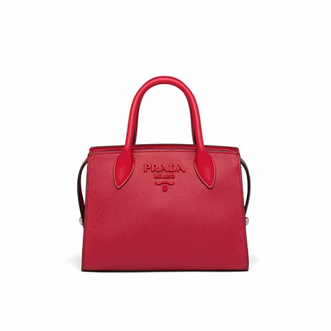 [Premium] PRADA 프라다 모노크롬 사피아노 가죽백 red 1BA269_2ERX_F027W_V_NOO
