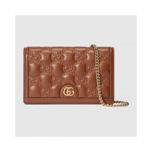 [Premium] GUCCI 구찌 GG 마틀라세 체인 지갑 브라운 723787 UM8IG 2546-레플리카 사이트 쇼핑몰 RSMALL