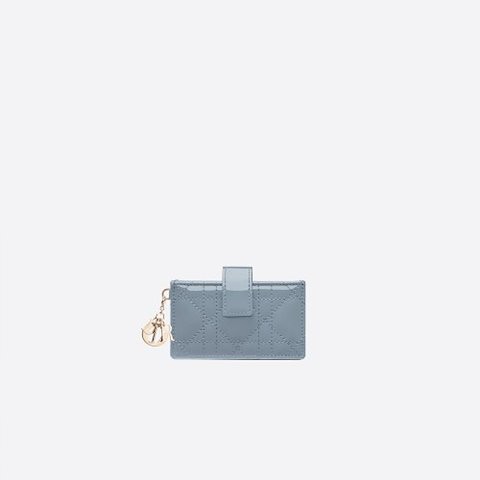 디올 LADY DIOR-5 포켓 카드 지갑 S0074OVRB_M81B