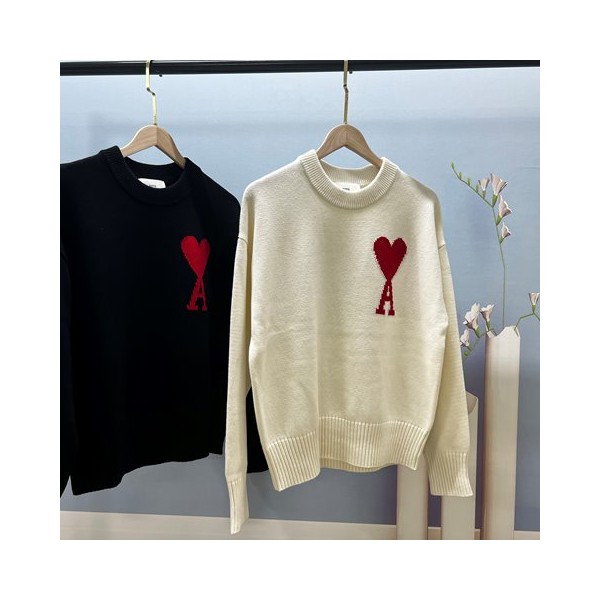 아미 전면 빅하트 니트 (2color) S-XL-레플리카 사이트 쇼핑몰 RSMALL