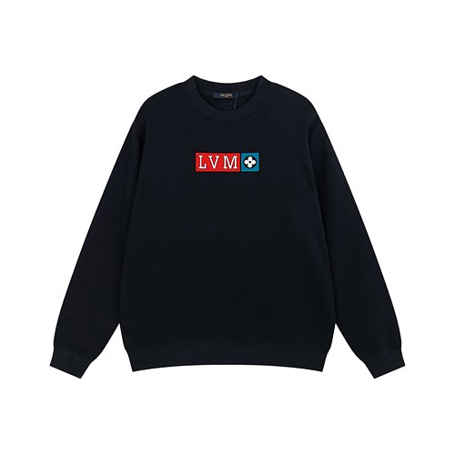 루이비통 LVM 프린트 크루넥 맨투맨 (2color)