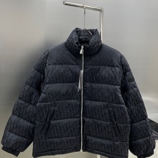 디올 오블리크 다운 푸퍼 패딩 블랙S-L