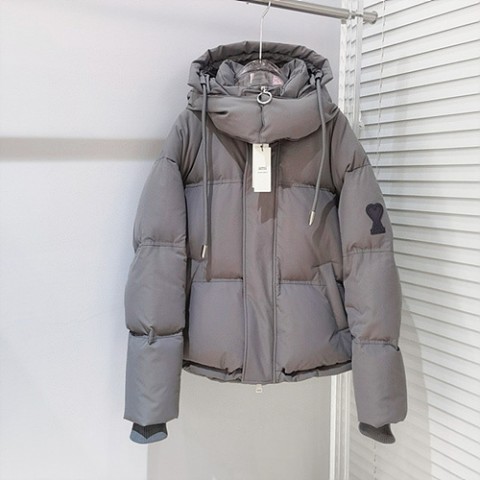 AMI Paris 아플리케 남여공용 패딩 S-XL