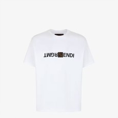 펜디 프라그먼트 반팔 티셔츠 화이트 XS-L