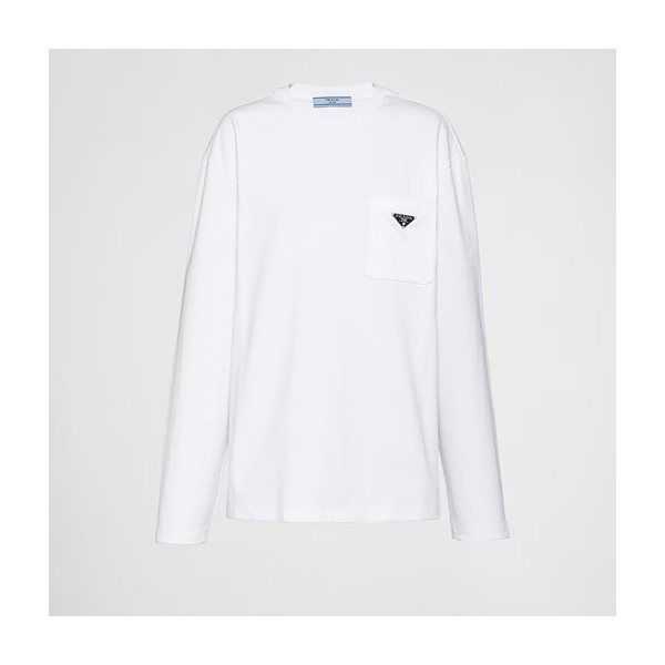프라다 스틸 사피아노 와펜 포켓 롱슬리프 티셔츠 S-XL-레플리카 사이트 쇼핑몰 RSMALL