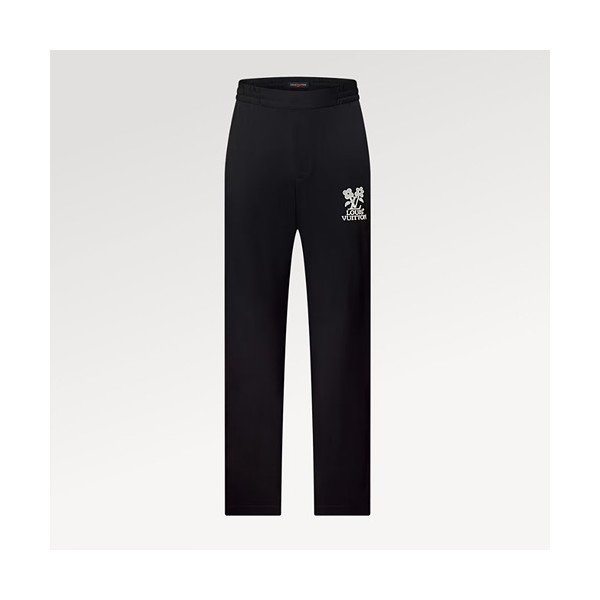 루이비통 엠브로이더드 테크니컬 트랙 팬츠 S-XL-레플리카 사이트 쇼핑몰 RSMALL